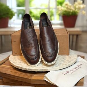 To Boot New York $395 Forza Slip-On Loafer Dec Cognac Men’s 10.5 Italian Leather